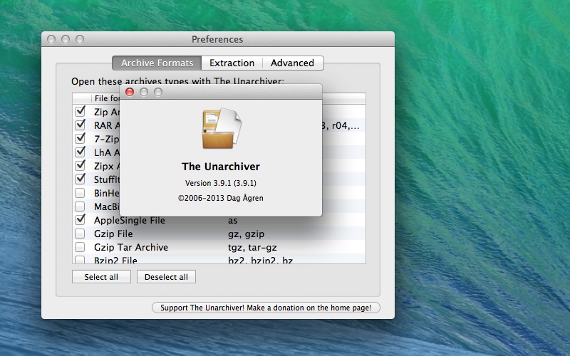 Free Download The Unarchiver 3.9.1 For Mac