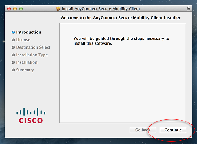 Install cisco anyconnect on mac